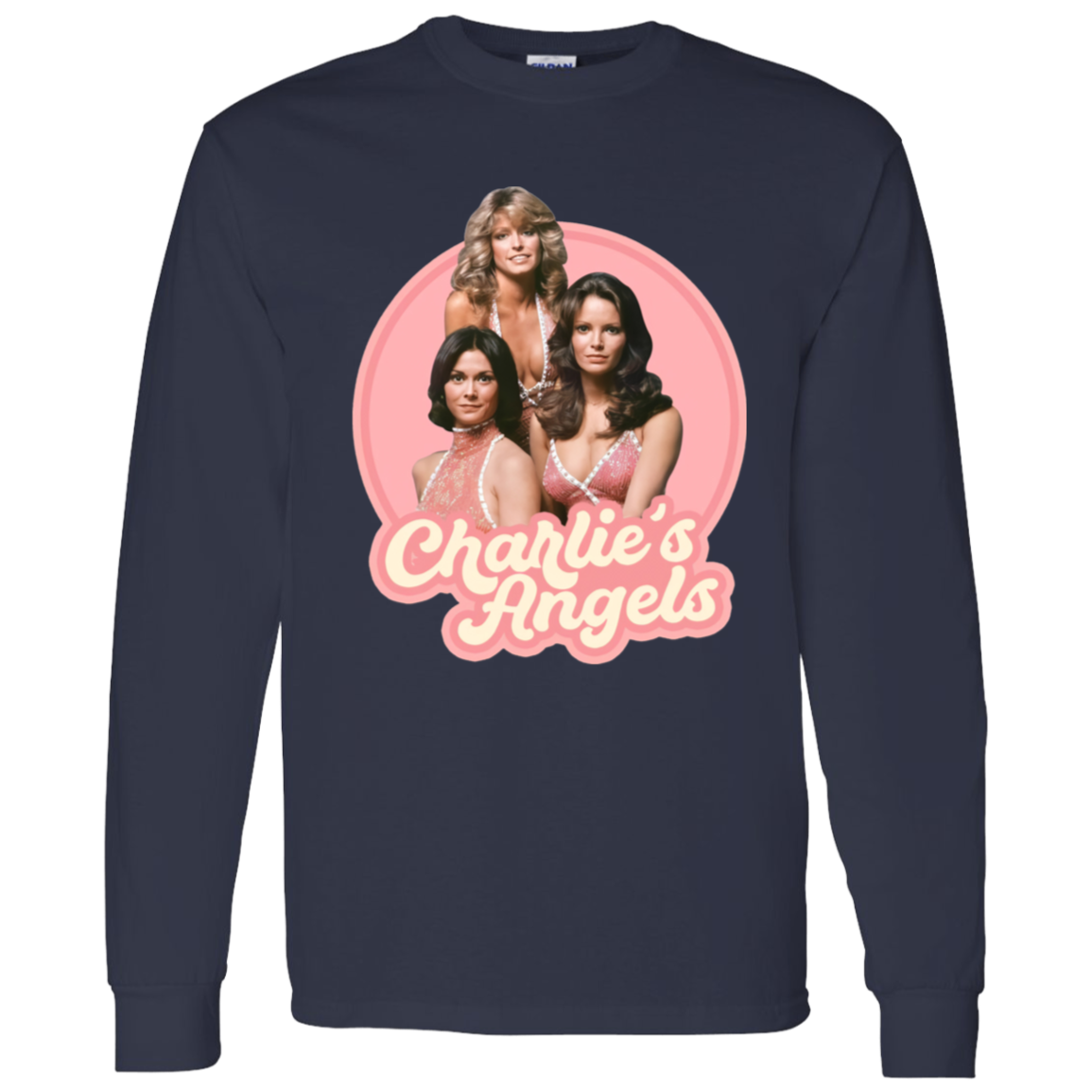 All Casts Charlie’s Angels Vintage T-Shirt - LONG SLEEVE