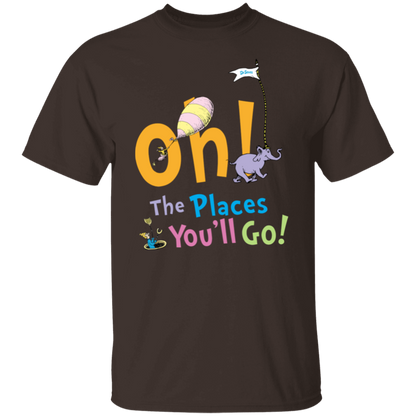 Oh The Places You'll Go T-Shirt - lapicta