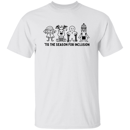 Tis The Season For Inclusion Teacher Vintage T-Shirt