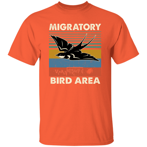 Vintage Migratory Bird Area Math Monty Python And The Holy Grail T-Shirt