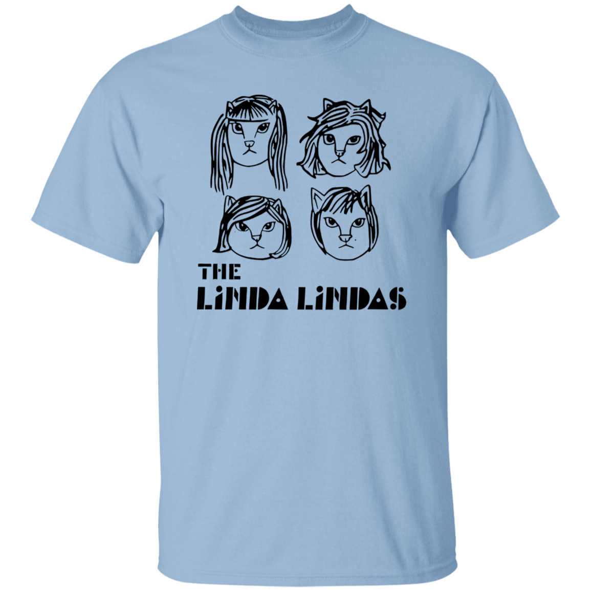 G500 5.3 oz. T-Shirt The Linda Lindas Cats Shirt - WS17062424