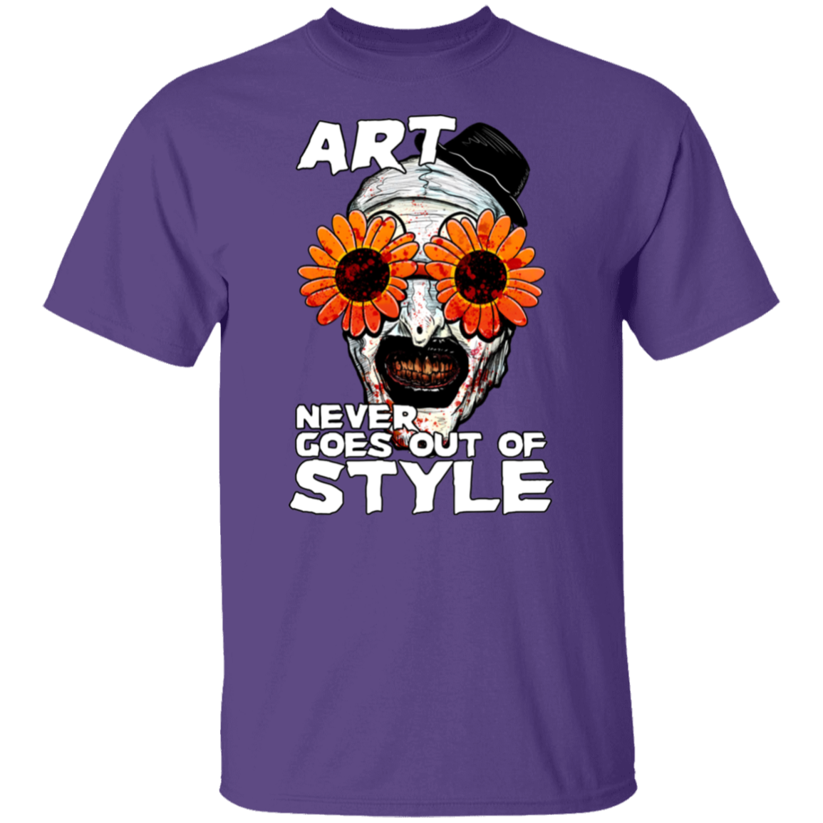 Art The Clown Terrifier Style Vintage Unisex  T-Shirt - lucy