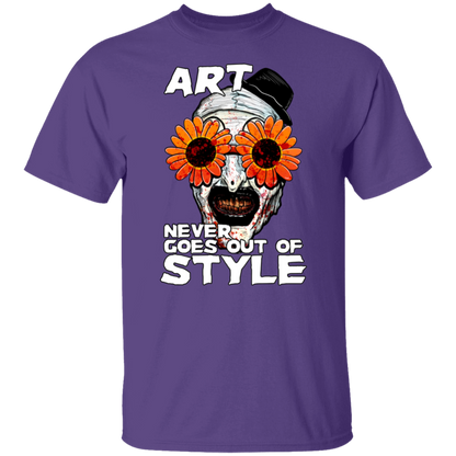 Art The Clown Terrifier Style Vintage Unisex  T-Shirt - lucy