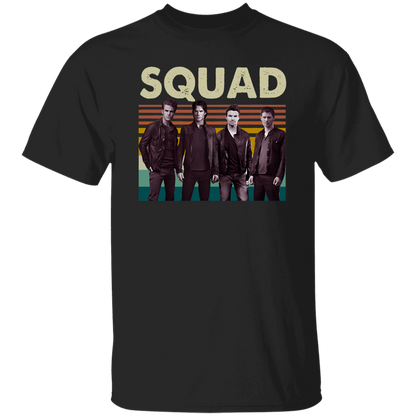Official Damon Vampire Diaries Squad Vintage T-Shirt
