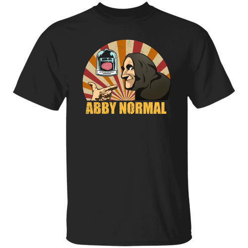 Abby Brain Normal Funny Vintage Movie T-Shirt