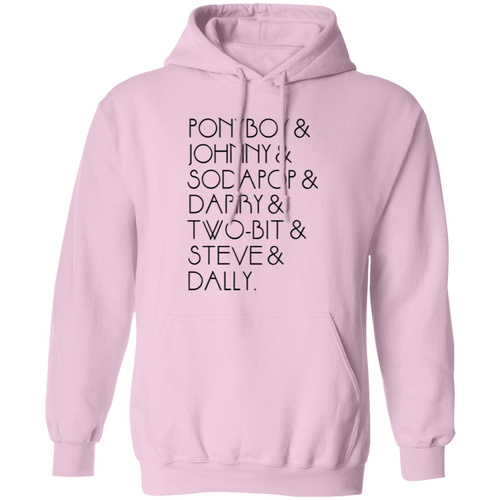 The Outsiders Shirt Characters Funny Literature Teacher Vintage T-Shirt G185 Gildan Pullover Hoodie