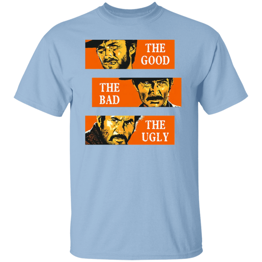 The Good The Bad And The Ugly Classic Horror Movie Vintag T-Shirt - CDCraft
