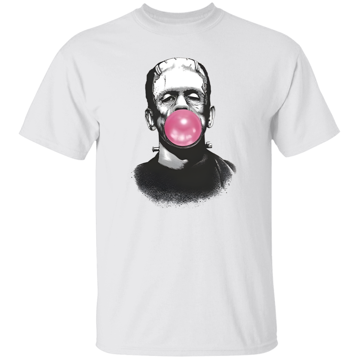 Frankenstein The Horror Of Chewing Gum Halloween Gift Vintage T-Shirt