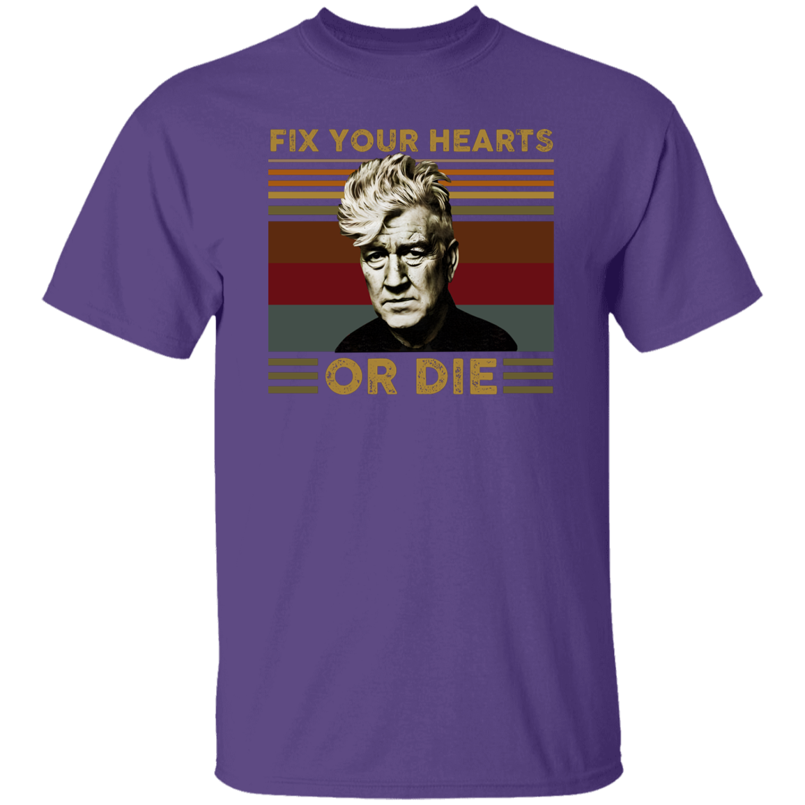 Retro Fix Your Hearts Or Die Unisex T-Shirt