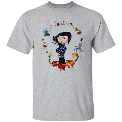 Be Careful What You Wish For Coraline Graphic T-Shirt - leleart