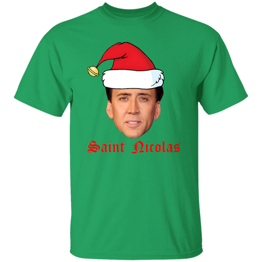 Nicolas Cage Stage Name Actor Filmmaker Coppola Christmas Unisex  T-Shirt - jasmine
