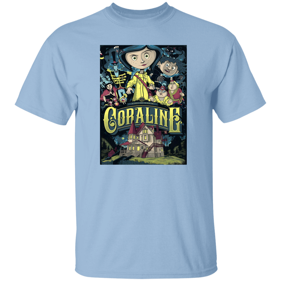 Coraline Best Design For Coraline Movie T-Shirt - leleart