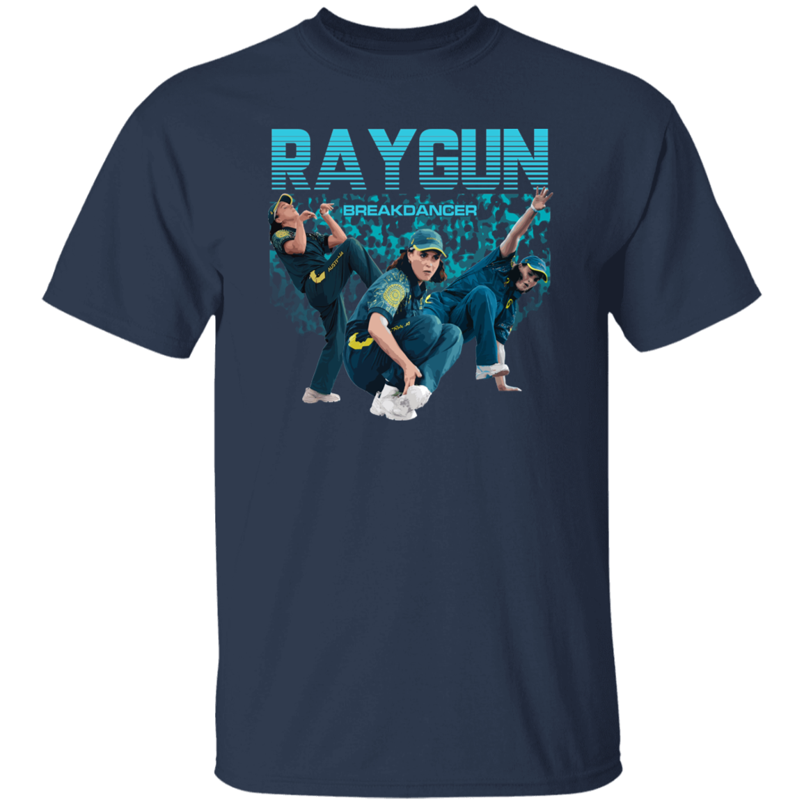 Raygun Breakdancer Retro  T-Shirt - ID15082417