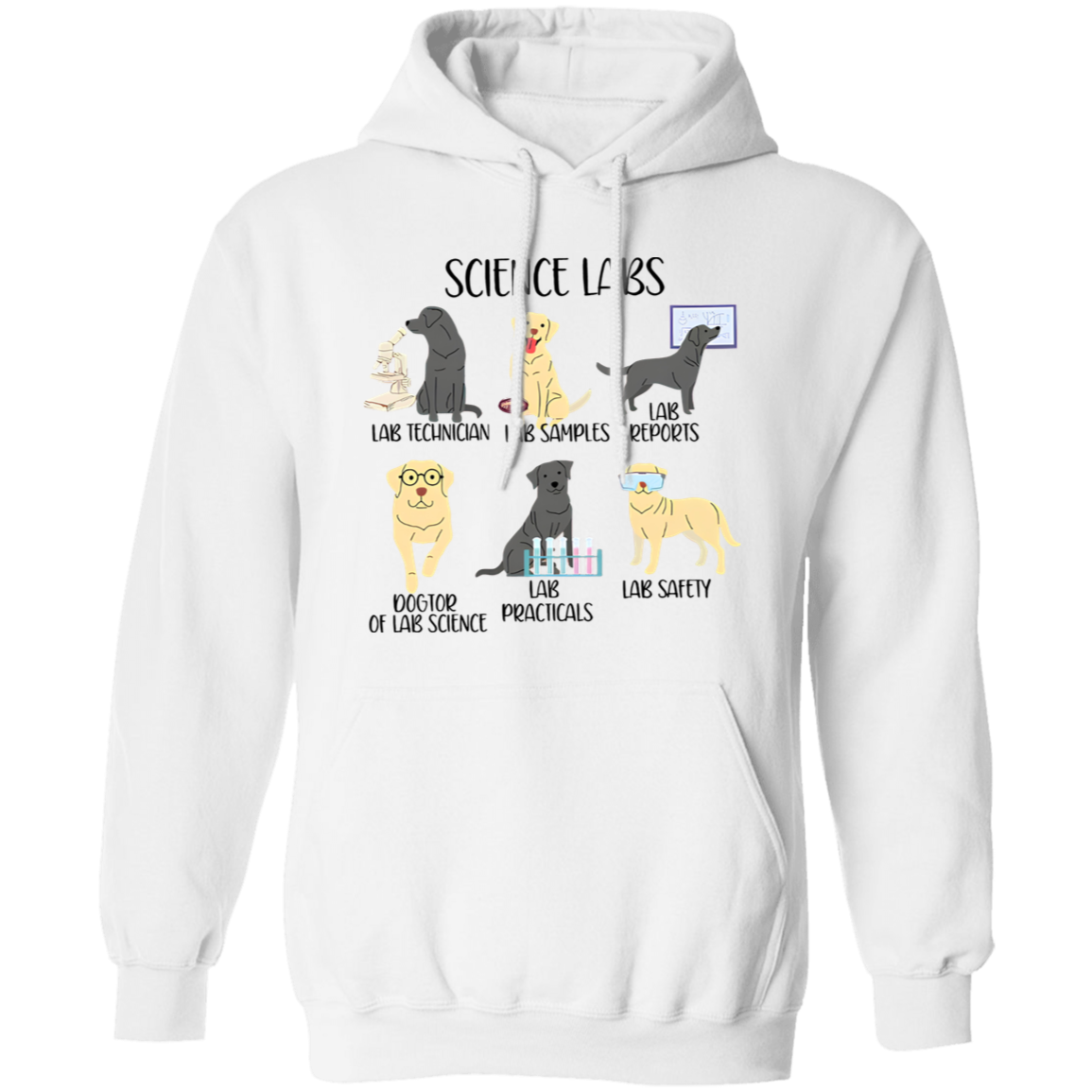 Labrador Retriever Funny Science Teacher Vintage T-ShirtLabrador Retriever Funny Science Teacher Vintage T-Shirt G185 Gildan Pullover Hoodie