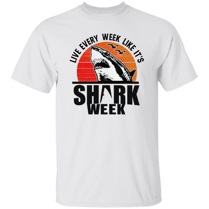 Live Every Week Like It’s Shark Week Vintage T-Shirt