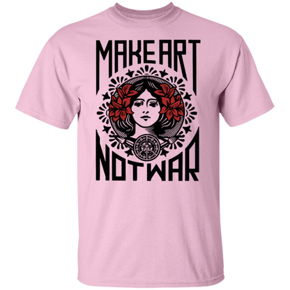 Make Art Not War Vintage  T-Shirt
