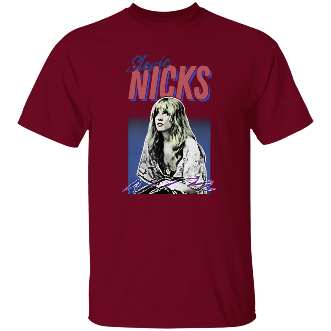 Stevie Nicks Retro Vintage Styled Unisex Vintage T-Shirt