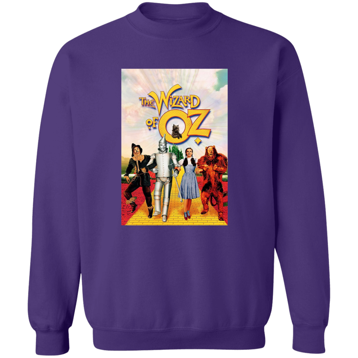 G180 Gildan Crewneck Pullover Sweatshirt Wizard Of Oz 1939 Vintage Unisex Sweatshirt