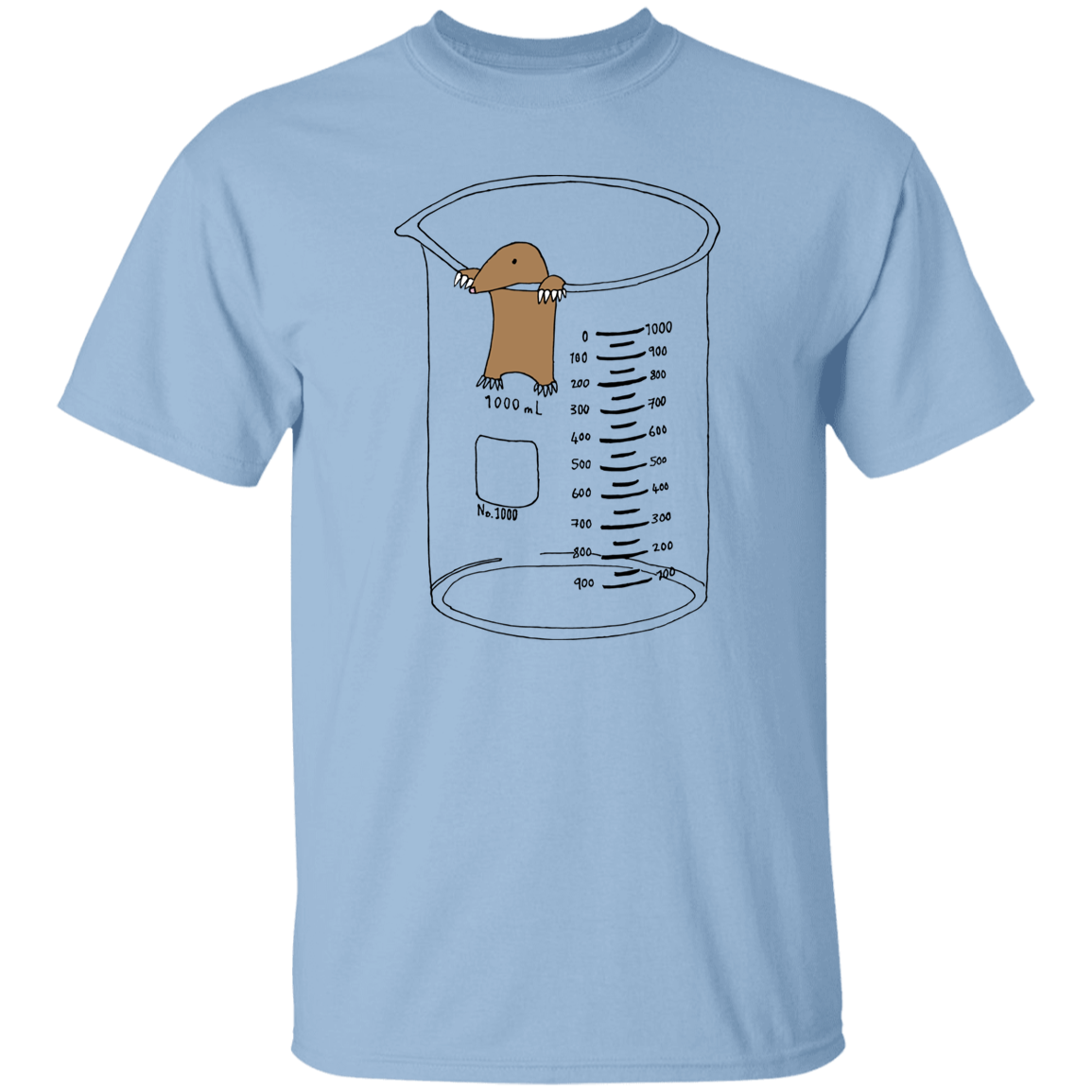 1MoLE Per Liter Science Teacher Vintage T-Shirt