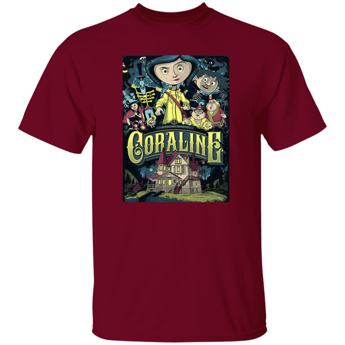 Coraline Best Design For Coraline Movie T-Shirt - leleart