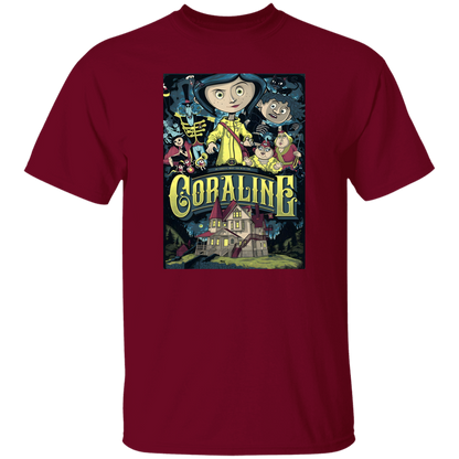 Coraline Best Design For Coraline Movie T-Shirt - leleart