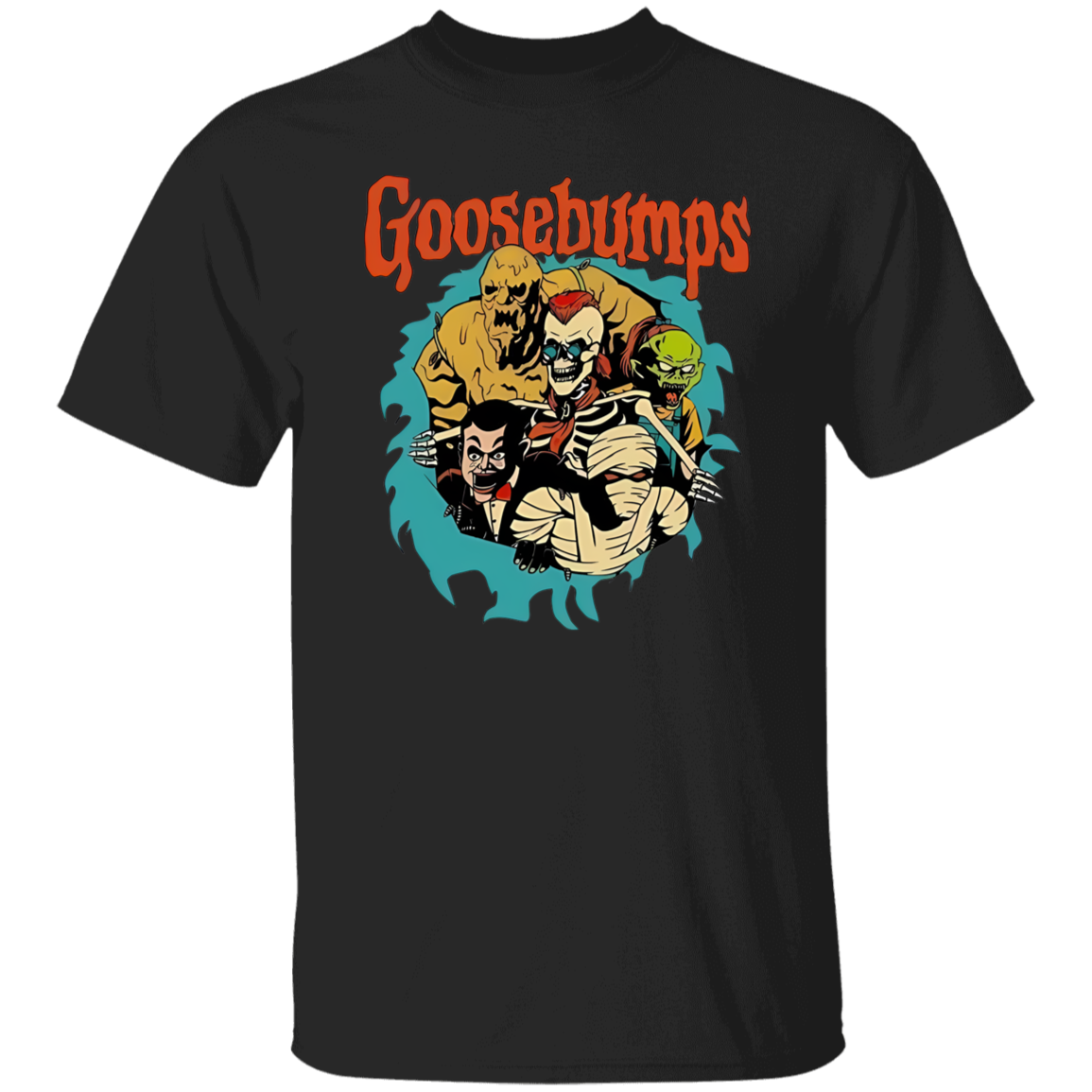 G500 5.3 oz. T-Shirt Halloween Gift Goosebumps T-Shirt