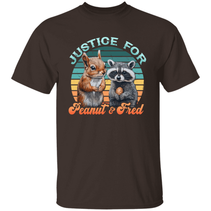 Justice For Peanut And Fred Unisex T-Shirt - lucy - ID05112448