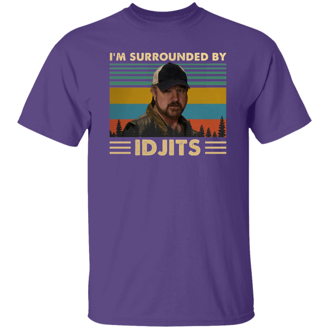 Supernatural I’m Surrounded By Idjits VintageT-Shirt