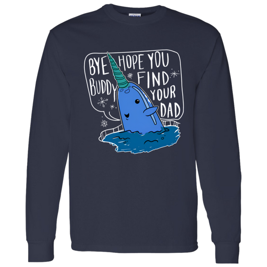 Bye Hope You Buddy Find Your Dad Teacher Vintage Long Sleeve