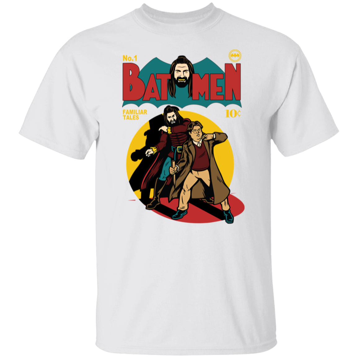 Comic Bat What We Do In The Shadows T-Shirt - leleart