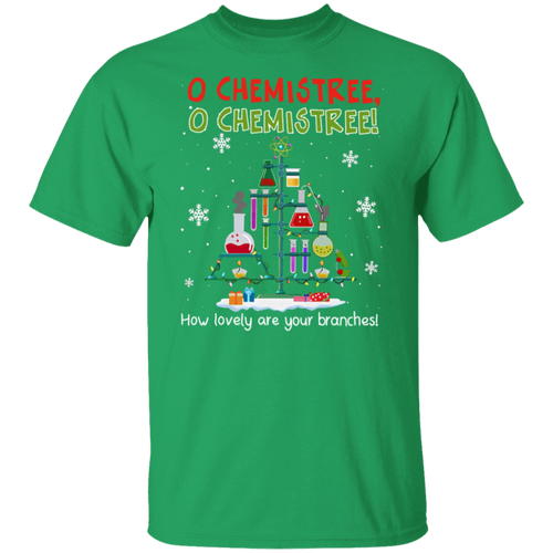 O Chemistree How Lovely Are Your Branches Teacher Vintage Unisex  T-Shirt - letter