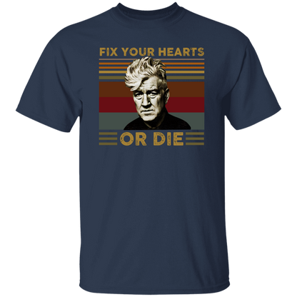 Retro Fix Your Hearts Or Die Unisex T-Shirt