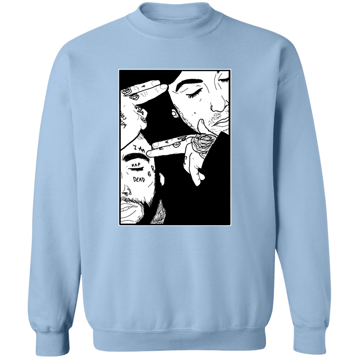G180 Gildan Crewneck Pullover Sweatshirt For The Last Time Suicideboys Unisex Sweatshirt