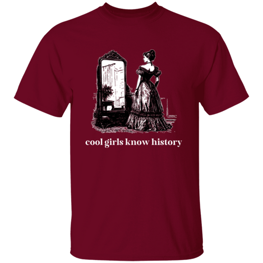 Cool Girls Know History Teacher T-Shirt