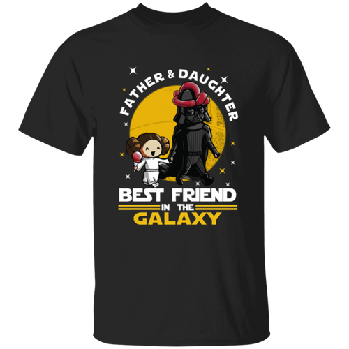 Father & Daughter Best Friends In The Galaxy Vintage T-Shirt - YOUTH