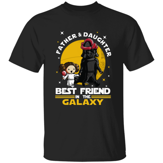 Father & Daughter Best Friends In The Galaxy Vintage T-Shirt - YOUTH
