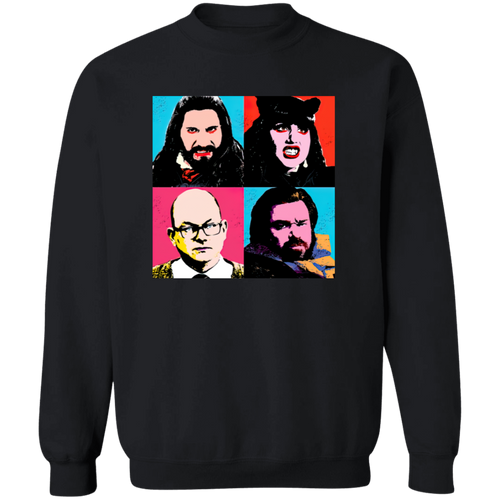 Vampire Warhol Classic What We Do In The Shadows Vintage Pullover Sweatshirt