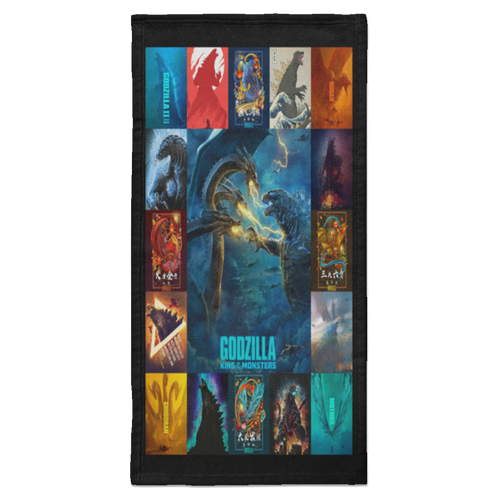 Godzilla King Of The Monsters Fleece Blanket, Premium Sherpa Blanket, Godzilla Monster Blanket, Godzilla Movie Blanket, Godzilla Lover Gift	S6HATL Towel - 15x30