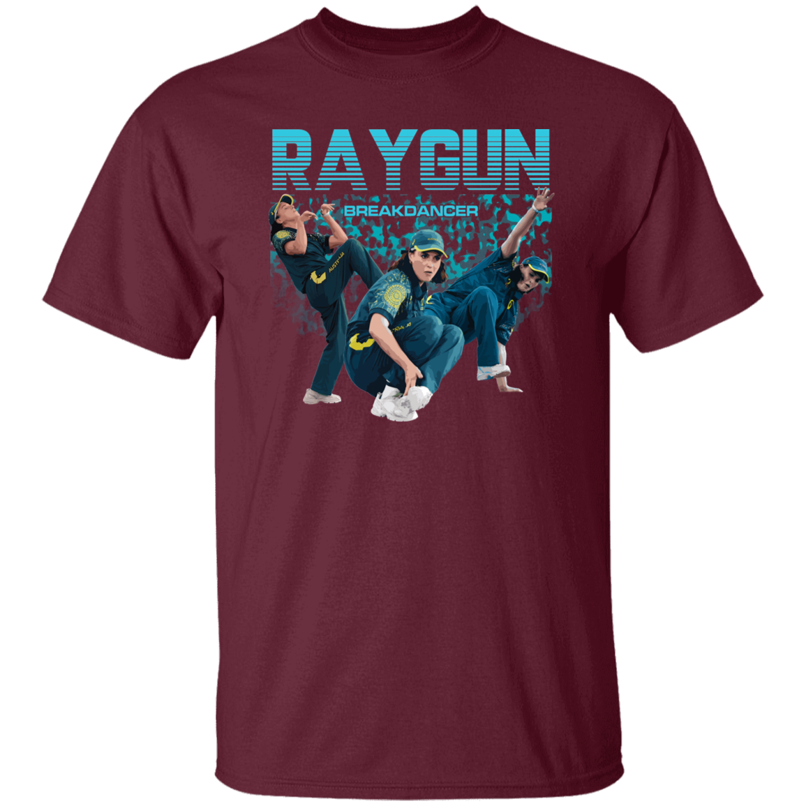 Raygun Breakdancer Retro  T-Shirt - ID15082417