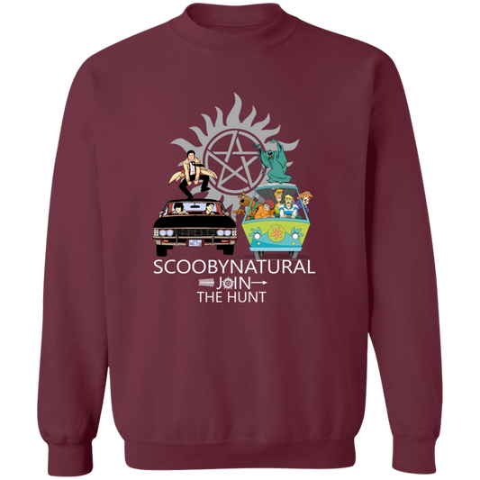 Scoobynatural Join The Hunt Supernatural G180 Gildan Crewneck Pullover Sweatshirt - lucy - 91637472
