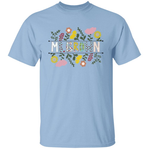 Ms. Brown Unisex T-Shirt - letter