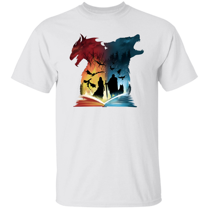 Games Of Thrones Jon Snow And Daenerys Vintage T-Shirt