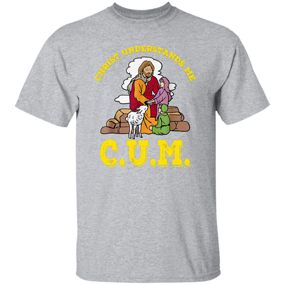 Funny Christ Understands Me Cum Unisex Vintage  T-Shirt