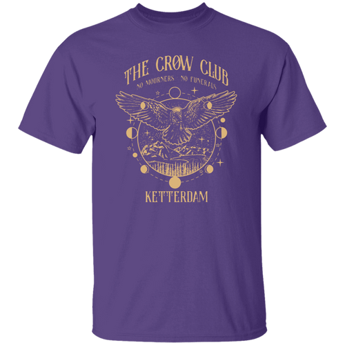 The Crow Club No Mourners No Funerals Teacher Vintage Unisex  T-Shirt - letter