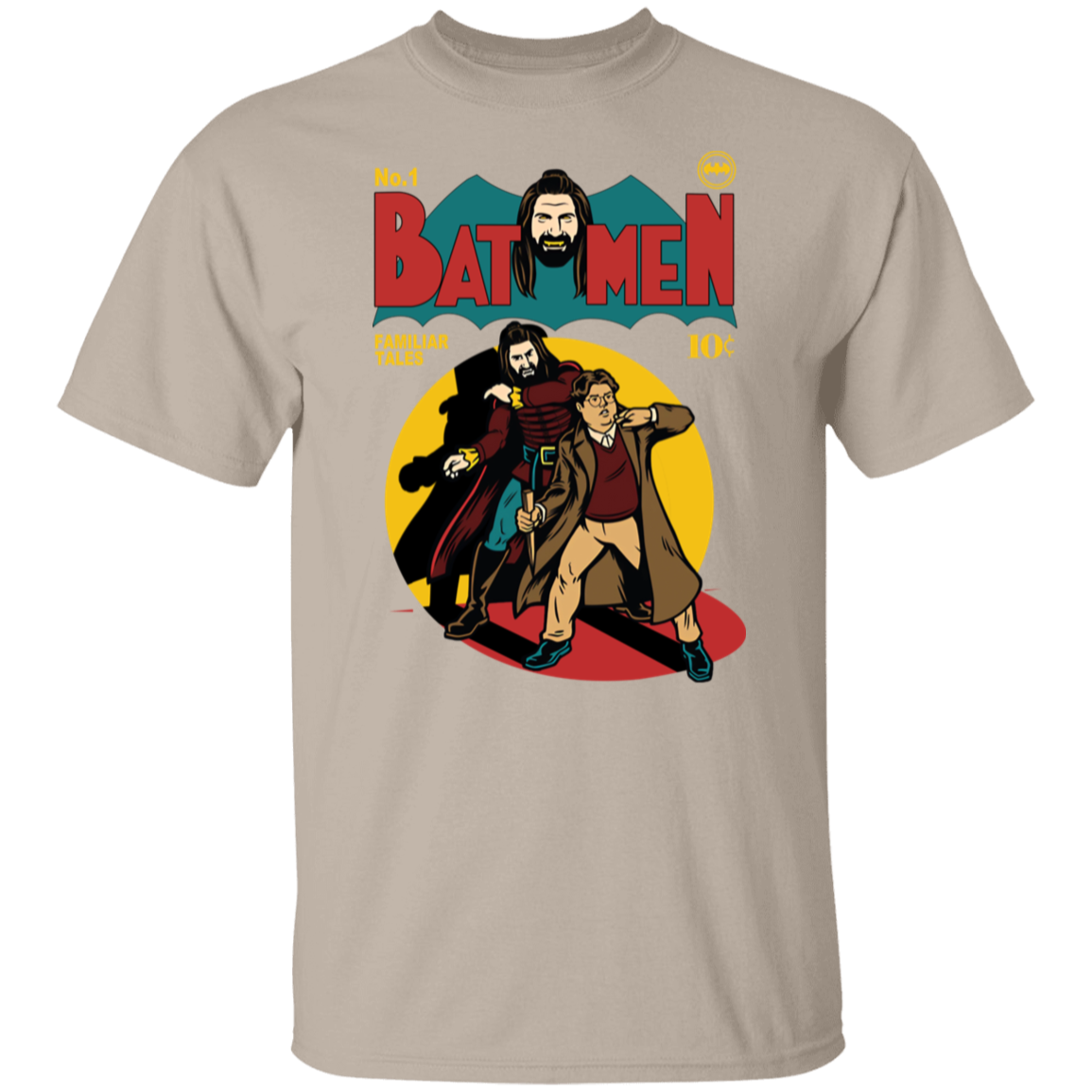 Comic Bat What We Do In The Shadows T-Shirt - leleart