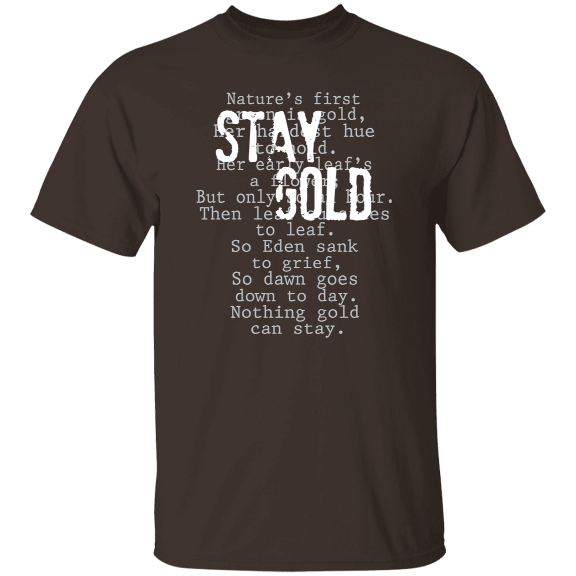 Greasers Stay Gold Teacher T-Shirt - CDCraft