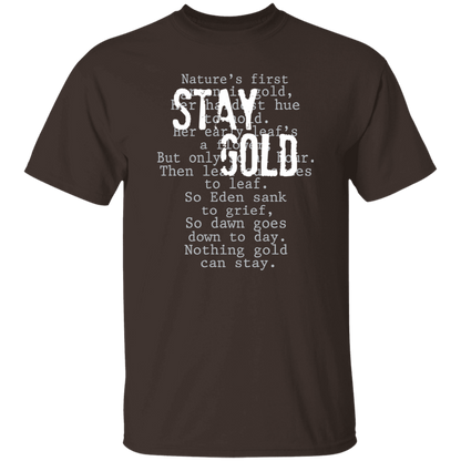 Greasers Stay Gold Teacher T-Shirt - CDCraft