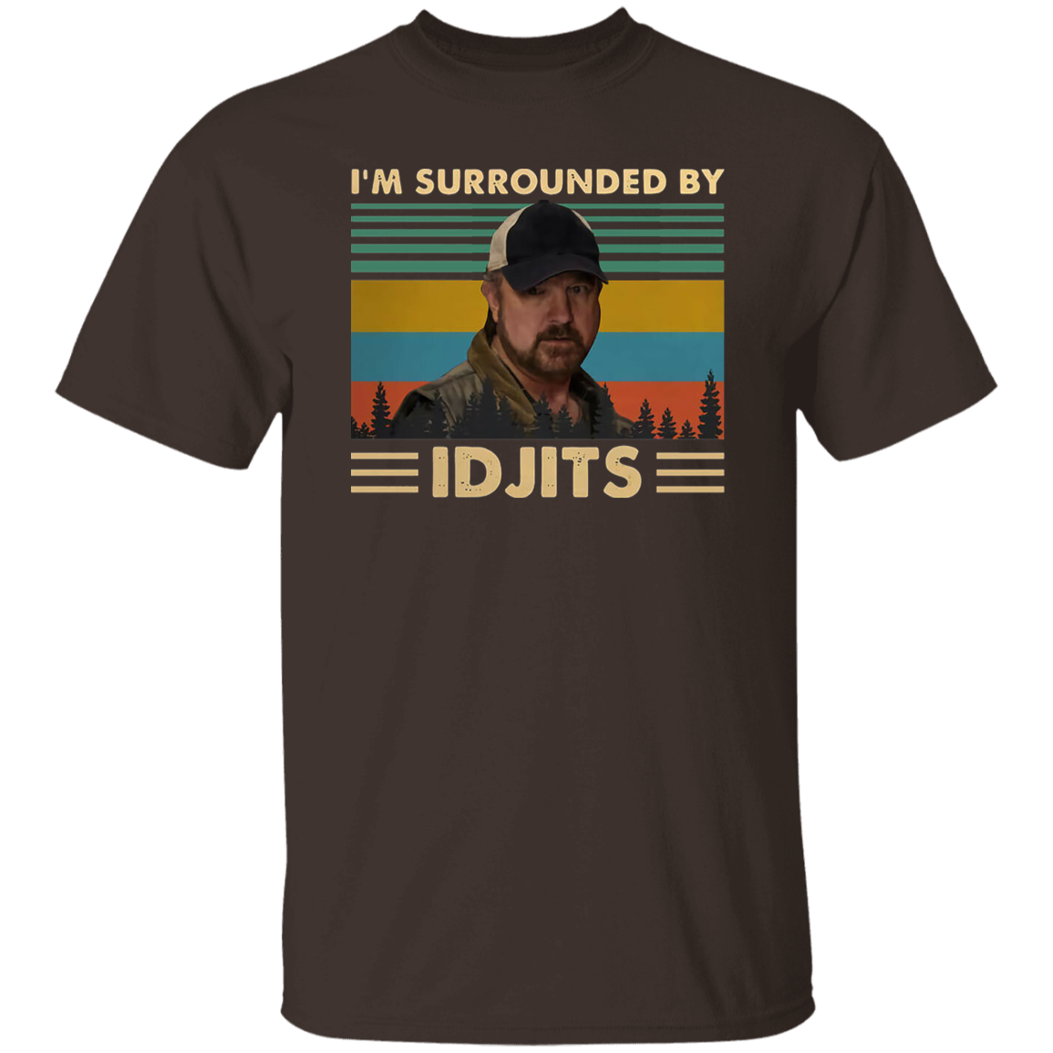 Supernatural I’m Surrounded By Idjits VintageT-Shirt