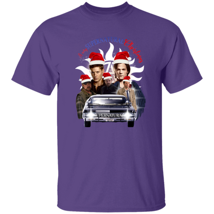 A Very Supernatural Christmas Unisex T-Shirt - lucy - 89559640