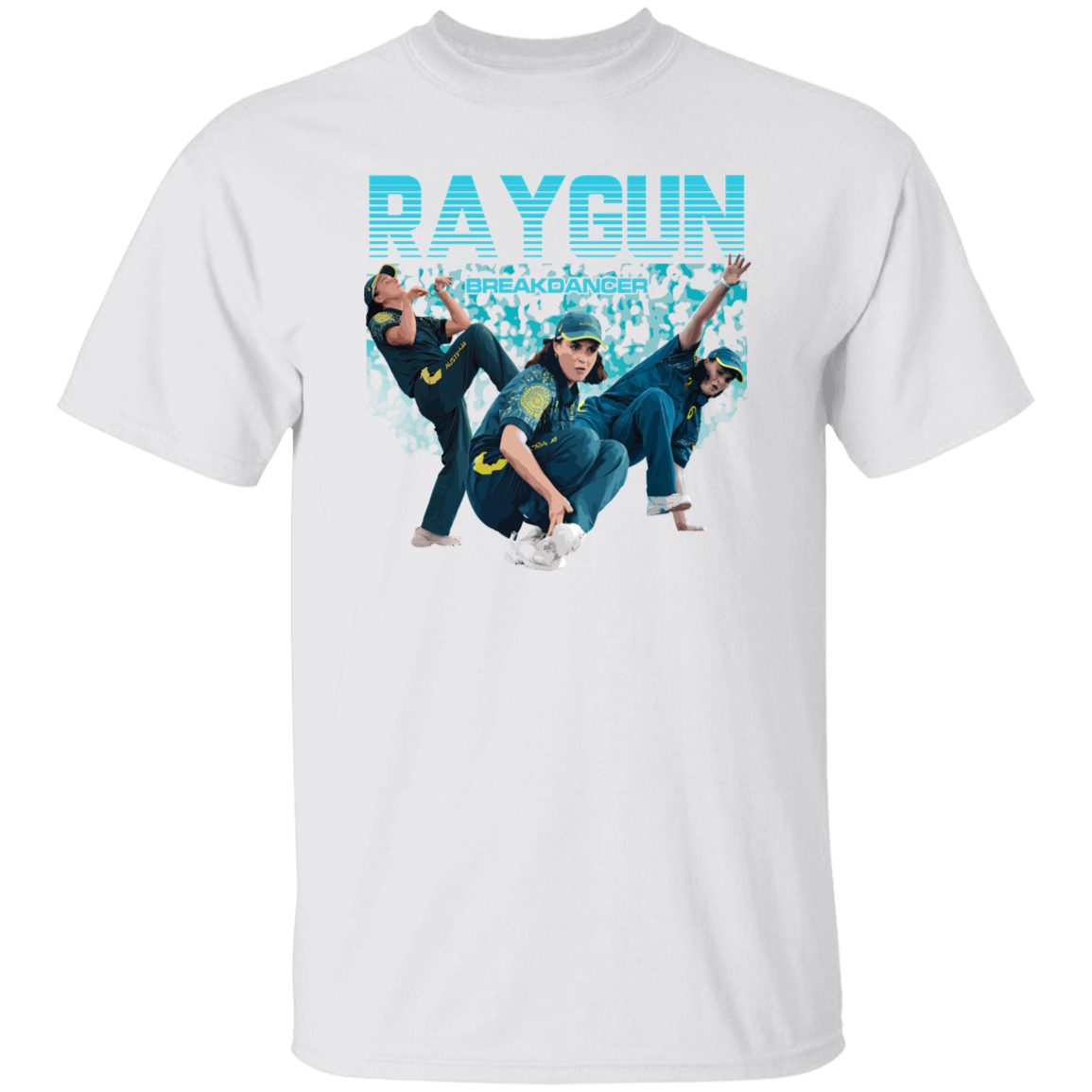 Raygun Breakdancer Retro  T-Shirt - ID15082417